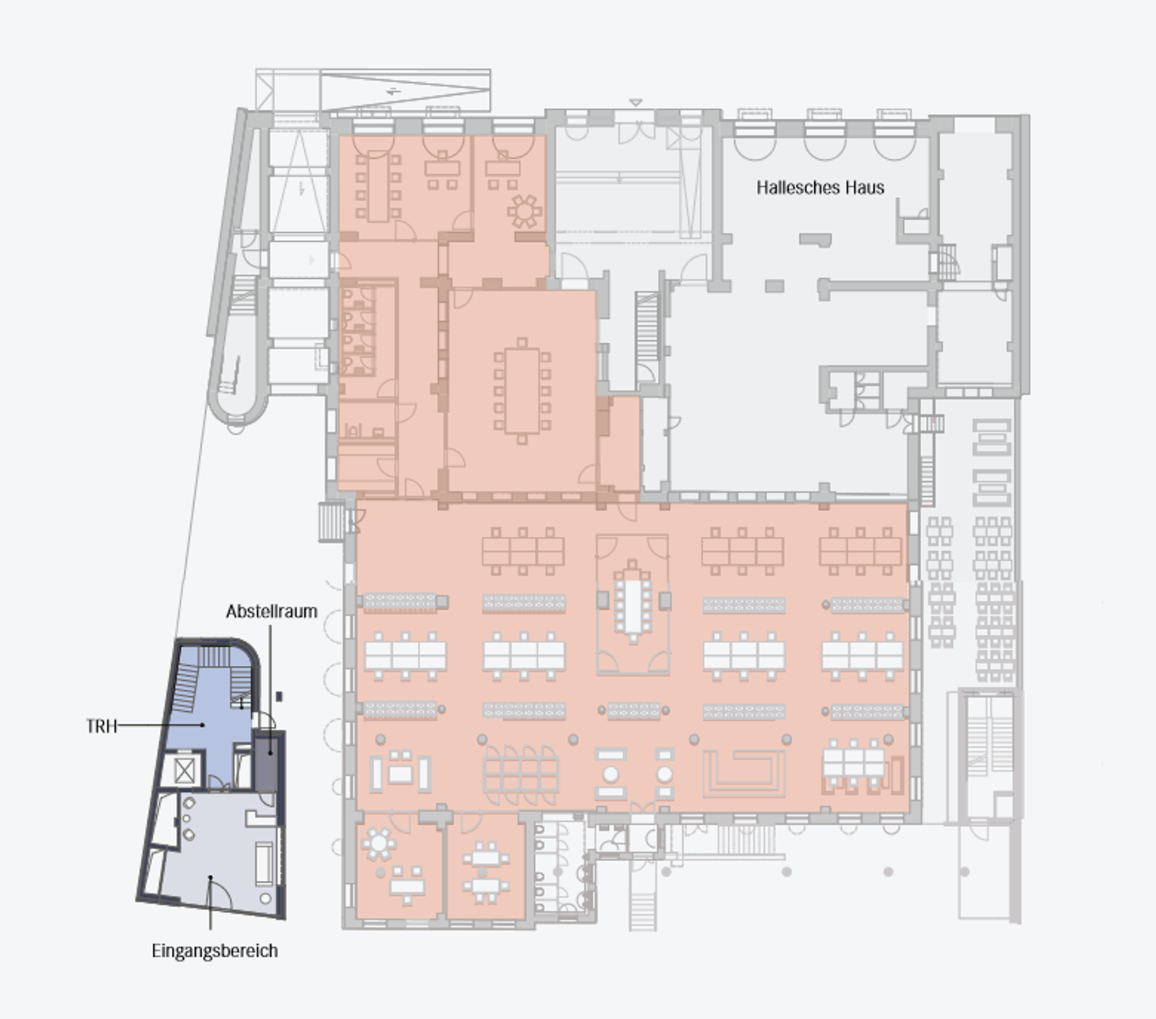 Beispielgrundriss - Stylische Bürofläche in historischem Gebäude